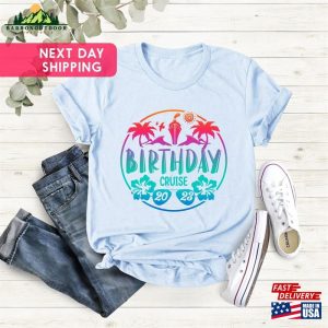 Birthday Cruise 2023 Shirt Vacation Funny Cruising Unisex Sweatshirt