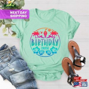 Birthday Cruise 2023 Shirt Vacation Matching Family Outfits Unisex T Shirt 4