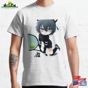 Black Cat Tennis Classic T-Shirt Unisex