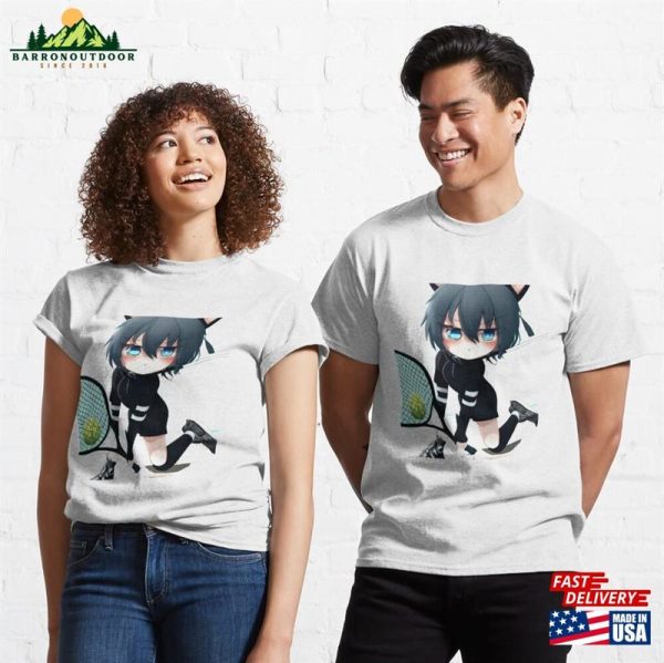 Black Cat Tennis Classic T-Shirt Unisex