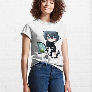 Black Cat Tennis Classic T Shirt Unisex 4