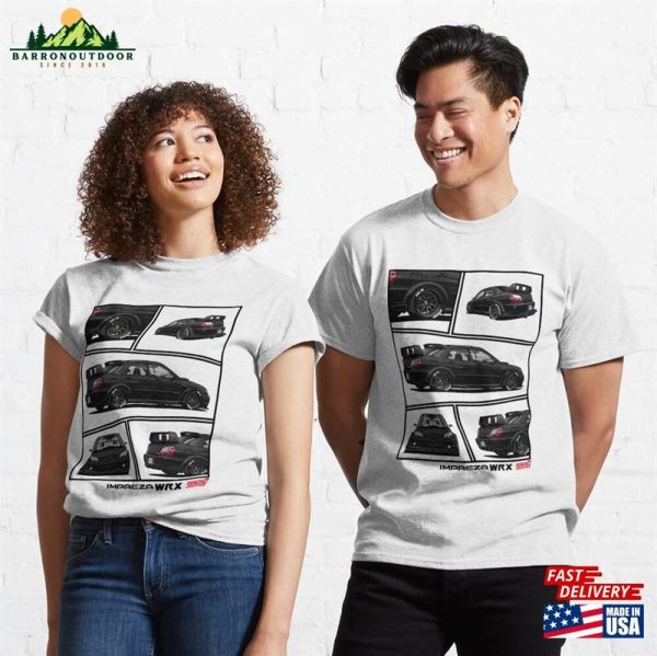 Black Impreza Wrx Sti Hawkeye Jdm Rally Car Classic T-Shirt Sweatshirt