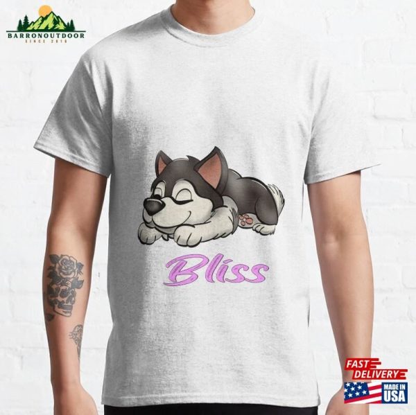 Bliss Yoga Malamute Husky Classic T-Shirt Hoodie