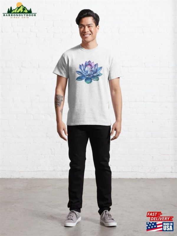 Blue Lotus Stickers Space Classic Unisex