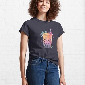 Boba Color Tea Surprise Classic T Shirt 4