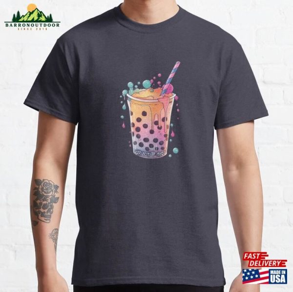 Boba Color Tea Surprise Classic T-Shirt Sweatshirt Unisex