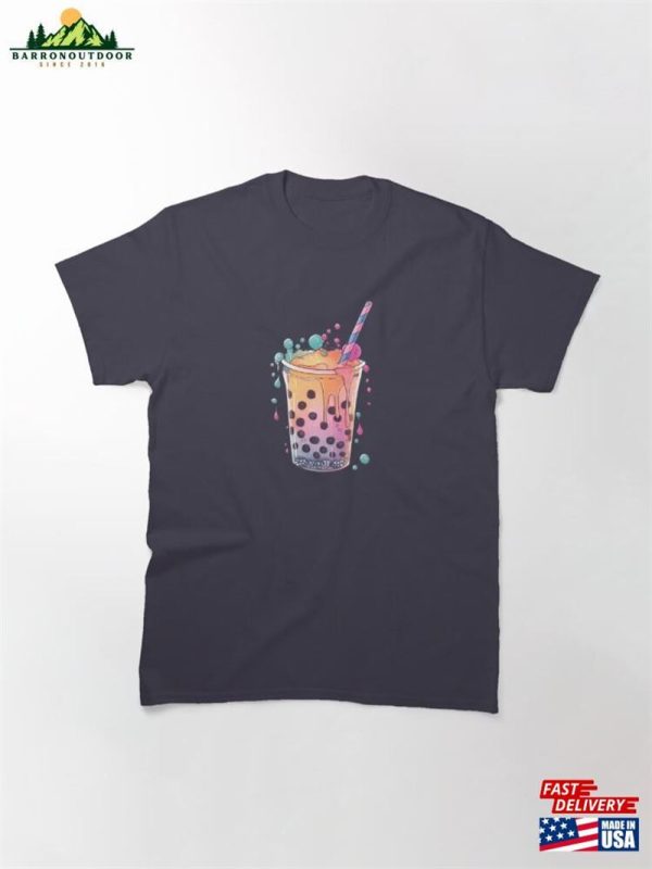 Boba Color Tea Surprise Classic T-Shirt Sweatshirt Unisex