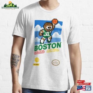 Boston Celtics (8 Bit Videogame Cart) Essential T-Shirt Unisex Classic