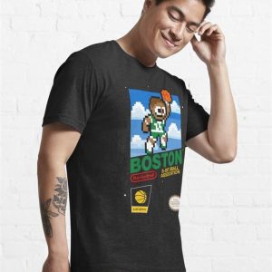 Boston Celtics 8 Bit Videogame Cart Essential T Shirt Unisex Classic 4