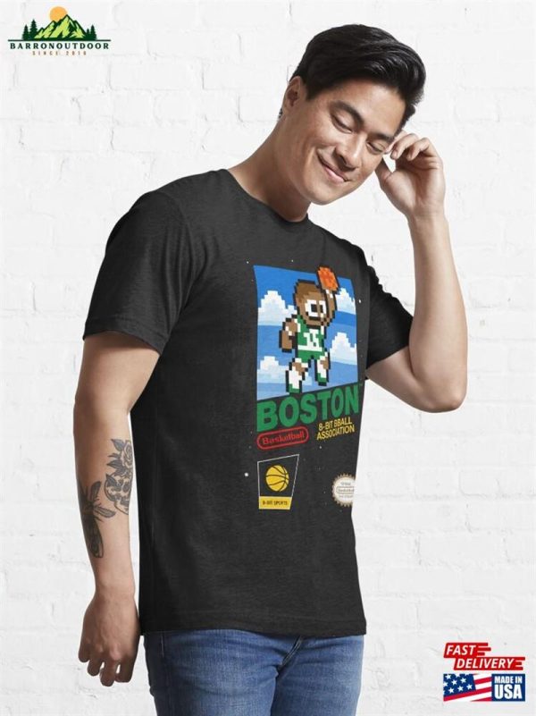 Boston Celtics (8 Bit Videogame Cart) Essential T-Shirt Unisex Classic