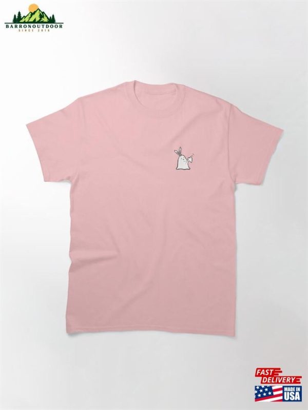 Bunny Back On Pink Little Hoodie Classic