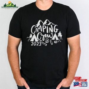 Camp Crew Shirt Adult Group Camping 2023 For Family Sweatshirt Classic 3