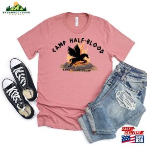 Camp Half Blood Long Island Sound Shirt Camping T Shirt Classic Sweatshirt 3