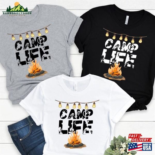 Camp Life Camping Shirt Squad Family Shirts Classic T-Shirt