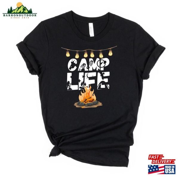 Camp Life Camping Shirt Squad Family Shirts Classic T-Shirt