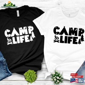 Camp Life Shirt Happy Camper Summer Vacation Shirts Hoodie Classic