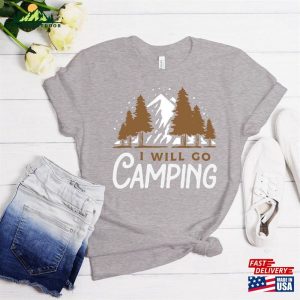 Camp Life Shirt Happy Camping Fire Hoodie Unisex 3