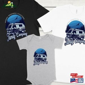 Campervan Family Shirt Vacation 2023 Camping Kids Sweatshirt Classic