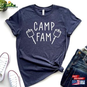 Campfam T Shirt Camping Shirt Camper Classic 3