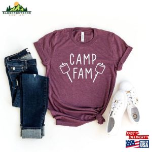 Campfam T Shirt Camping Shirt Camper Classic 4