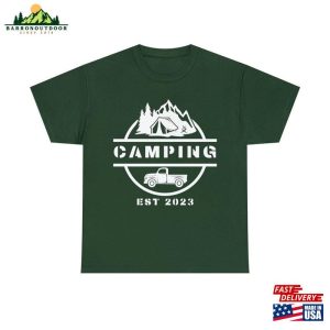 Camping 2023 Unisex Heavy Cotton Tee In Multiple Colors Sweatshirt 4