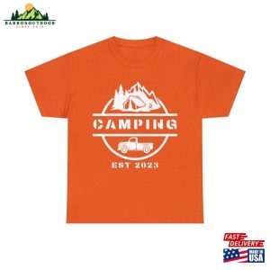 Camping 2023 Unisex Heavy Cotton Tee In Multiple Colors T Shirt Classic 3