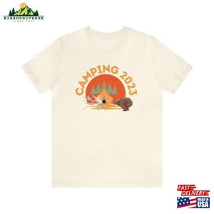 Camping 2023 Unisex Jersey Short Sleeve Tee Sweatshirt Hoodie