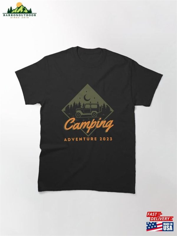 Camping Adventure 2023 Classic T-Shirt Hoodie Unisex