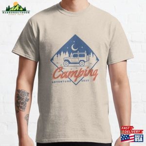 Camping Adventure T-Shirt Travel Shirt Unisex Sweatshirt