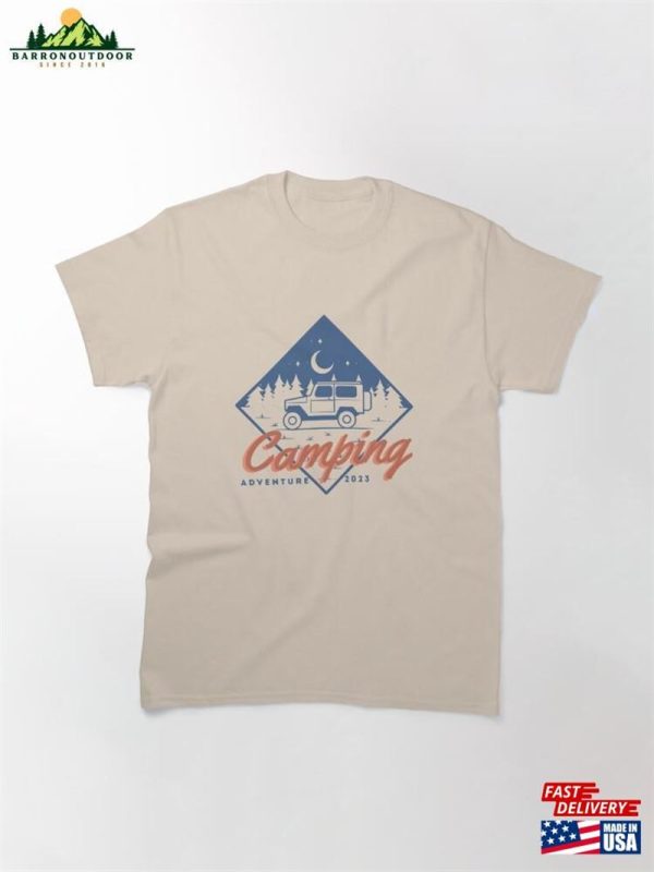 Camping Adventure T-Shirt Travel Shirt Unisex Sweatshirt