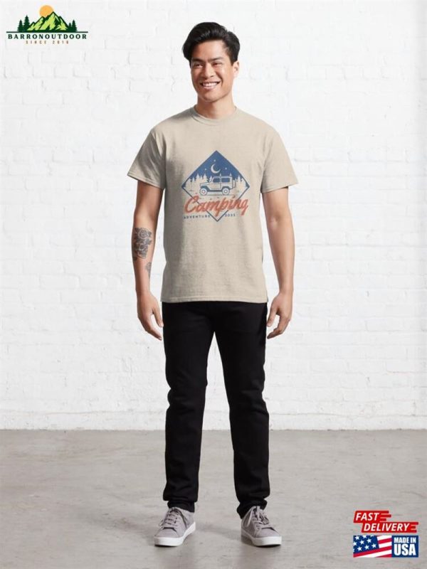 Camping Adventure T-Shirt Travel Shirt Unisex Sweatshirt