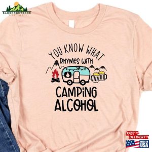 Camping Alcohol Shirt T-Shirt 2023 Family Sweatshirt