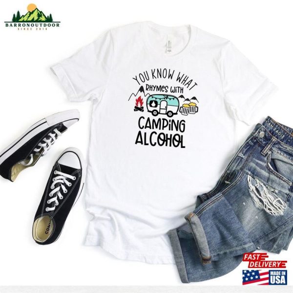 Camping Alcohol Shirt T-Shirt 2023 Family Sweatshirt