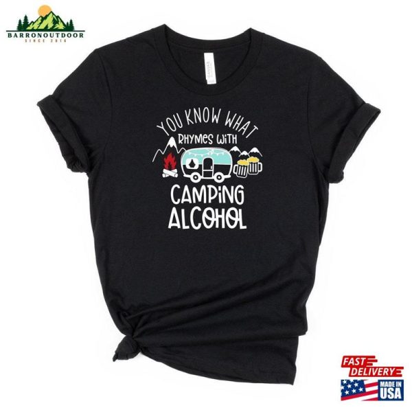 Camping Alcohol Shirt T-Shirt 2023 Family Sweatshirt