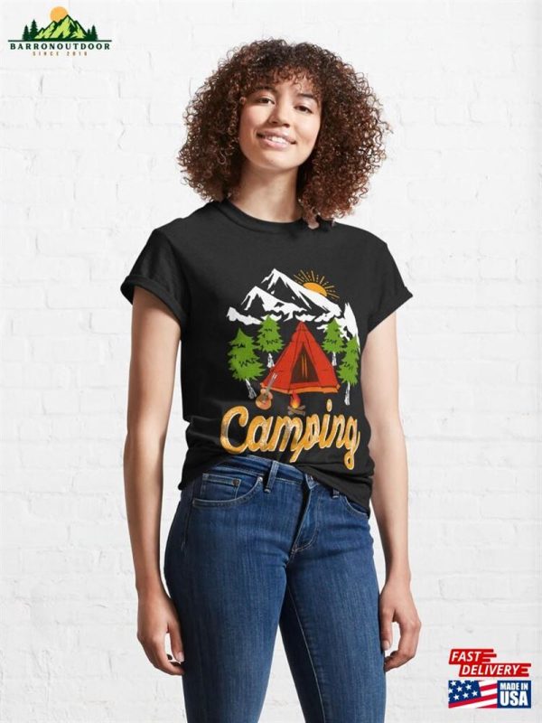 Camping Classic T-Shirt Sweatshirt