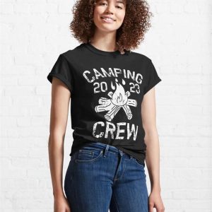 Camping Crew 2023 Camper Road Trip Family Matching Group Classic T Shirt Unisex 4