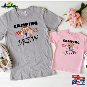 Camping Crew 2023 Custom Shirt With Photo Squad Family Shirts Sweatshirt T Shirt 4