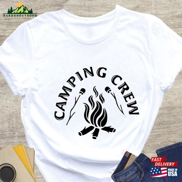 Camping Crew 2023 Shirt Camp T-Shirt Camper Unisex Sweatshirt