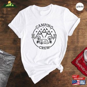 Camping Crew 2023 Shirt Happy Camper Unisex Sweatshirt 3