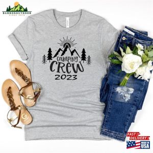 Camping Crew 2023 Shirt Squad Family Shirts Unisex Classic 4