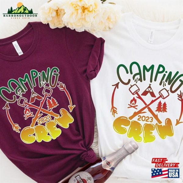 Camping Crew 2023 T-Shirt Club Shirt Sweatshirt Hoodie Classic