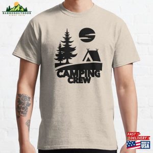 Camping Crew Design Classic T-Shirt Unisex