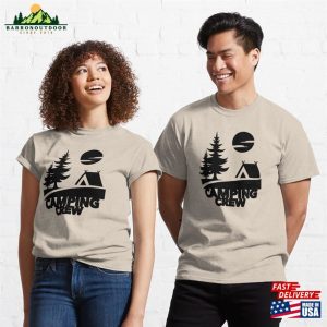 Camping Crew Design Classic T-Shirt Unisex