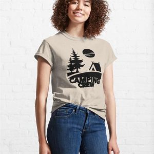 Camping Crew Design Classic T Shirt Unisex 4