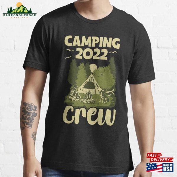 Camping Crew Essential T-Shirt Unisex