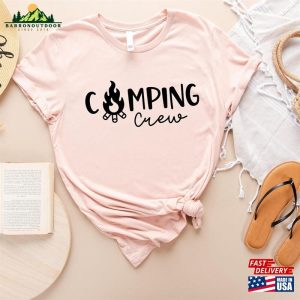 Camping Crew Shirt T Shirt Gifts For Camper Hiking Family Apparel Sweatshirt 3