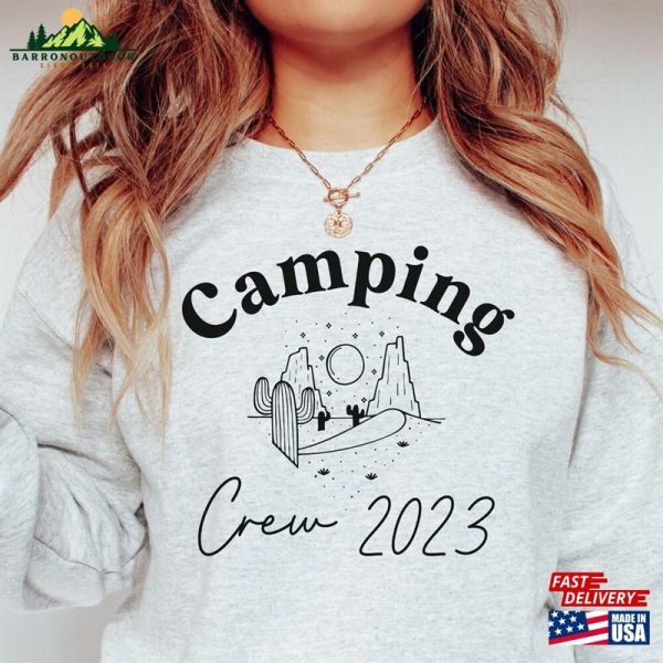 Camping Crew Sweatshirt Hoodie Classic