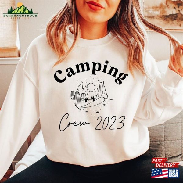 Camping Crew Sweatshirt Hoodie Classic