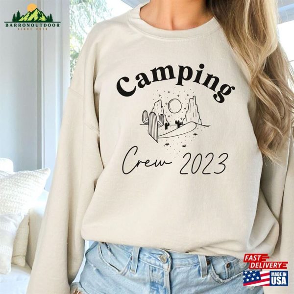 Camping Crew Sweatshirt Hoodie Classic