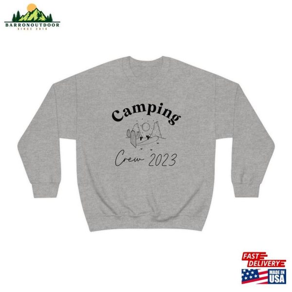 Camping Crew Sweatshirt Hoodie Classic